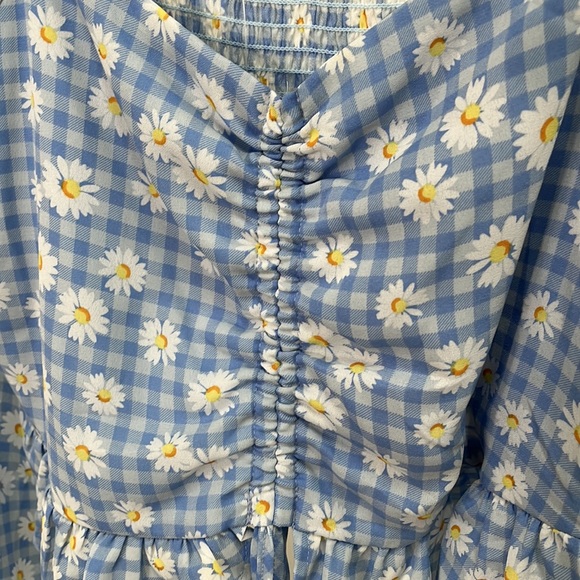 Crafe Fame floral printed peplum top - Picture 4 of 14